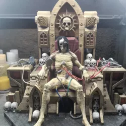Warhammer 40K The Golden Throne & God Emperor of Mankind
