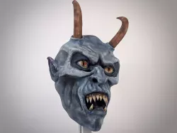 Wearable, 3d Printed Krampus Mask