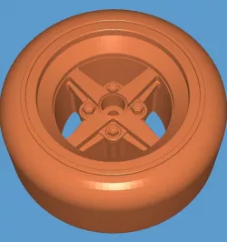 WPL D Chassis D12 D42 Drift Wheel Work Equip 01