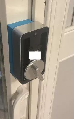 Wyze Lock to Anderson Sliding Door
