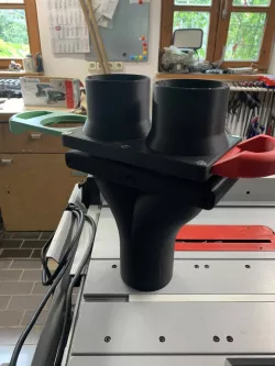 Y-Blastgate 100mm 2 in 1 Out