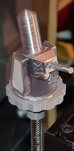 Z knobs and Boom sticks. Z axis manual knob with removable CIWS