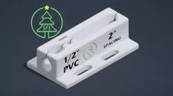 1/2" SFL Drilling Jig - 12mm Bit 2" Spacing