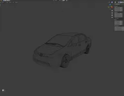 2007 Honda Civic, 3D model
