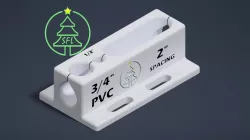 3/4" SFL Drilling Jig - 1/2" Bit 2" Spacing