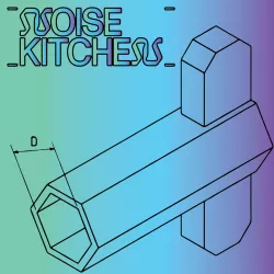 3D printed Eurorack spanners - Noise Kitchen