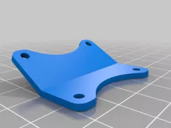 4020 Fan Brace for Ender 3 v2 with Phaetus Dragon Hotend