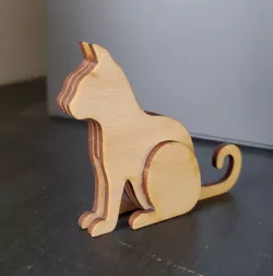 5-Layer Sitting Cat