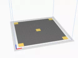 5 Point Leveling Grid for Ender 3