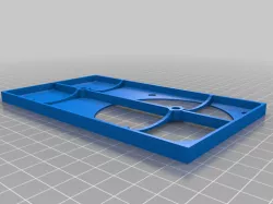 80mm rear fan shroud for Lian Li O11 Dynamic