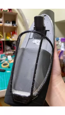 A-10 front canopy  scale 1:10