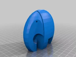 Abstract Elephant 3d