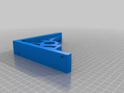 Abstract pattern shelf bracket 