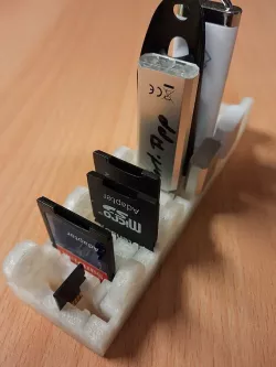 All in One USB-Holder + SD + SDMini + Caps