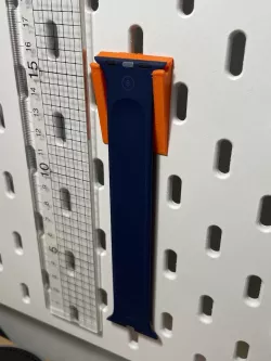 Apple Watch Strap holder for Ikea Skådis (Pegboard)