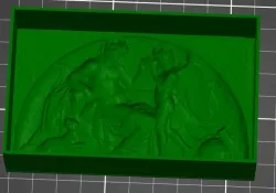 Bacchus and Cupid Soap Mold