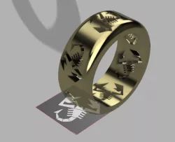 BAGUE SCORPION