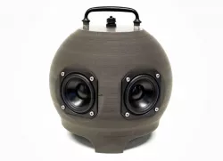 Batteryless portable boombox