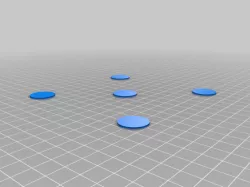 Bed levelling test (scale in Slicer to fit your printer)