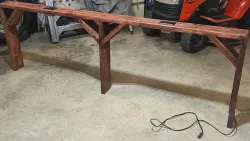 Behind the Couch Shelf (With Electrical)