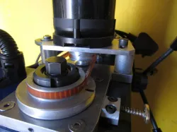 Belt drive pulleys for the mini mill