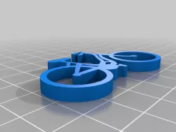 Bike key ring