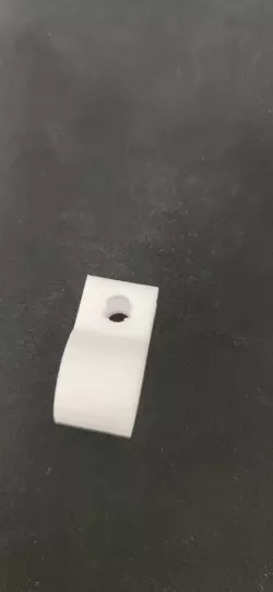 Ceiling clothesline string support