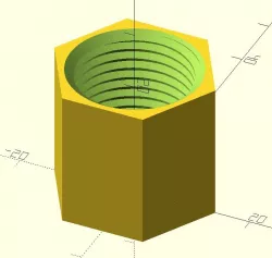 CGA-320 CO2 bottle nozzle cap