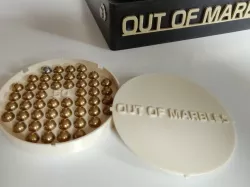 Circular Marble Tray - Out Of Marbles