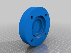 Corvair blower fan bearing grease tool