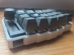 CRKBD Cover OLED Encoder