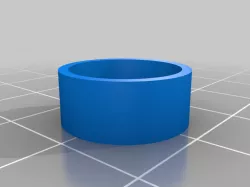 Cross-slide vise stop play ring