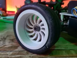 Dished alloy wheel 1/10 RC