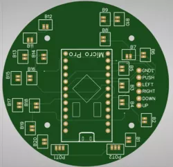DIY sim racing wheel button board