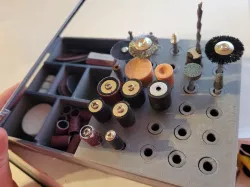 Dremel bit holder
