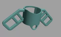 Elegoo Saturn 45  Build Plate Hanger
