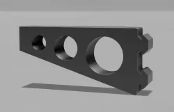 Ender 3 V2 right side stop STL+STEP