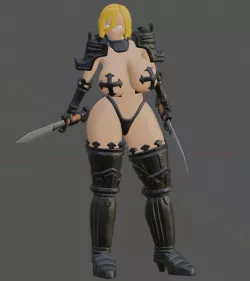 Fantasy female warrior action figures ("SFW")
