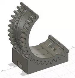 Geared phone holder - Less Filamen