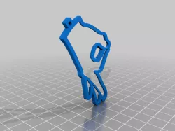 Gotcha' Keychain