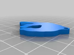 Hand Circle Keychain
