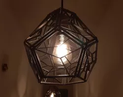 Hanging Pentagon Lamp