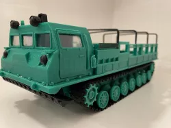 Heavy multipurpose tracked carrier-tractor MT-T