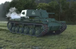 Heavy tank KV-1 rc model 1/10 KV-1E upgrade parts
