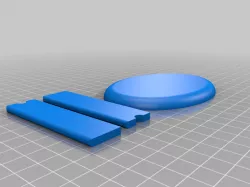 Heliospheric Observatory Satellite Stand V6 - Split and reapaired