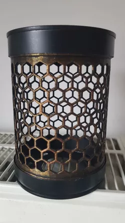 Hexagon lamp shade