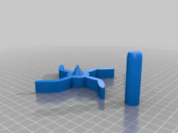 Hooked Spinning Top