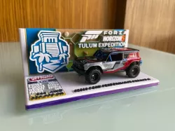 Hotwheels Ford Bronco R Forza Horizon 5 Theme Display Base