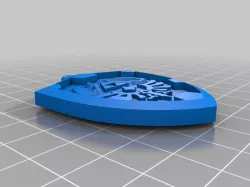 Hyrule Shield Keyrings