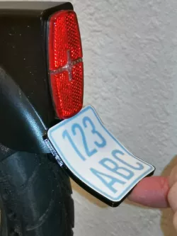 Kennzeichenhalter flexibel ePF1pro